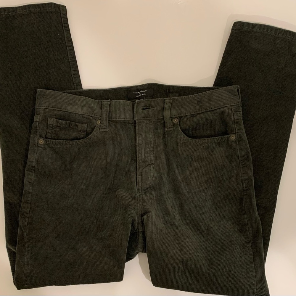 Banana Republic High Rise Slim Corduroy Pants